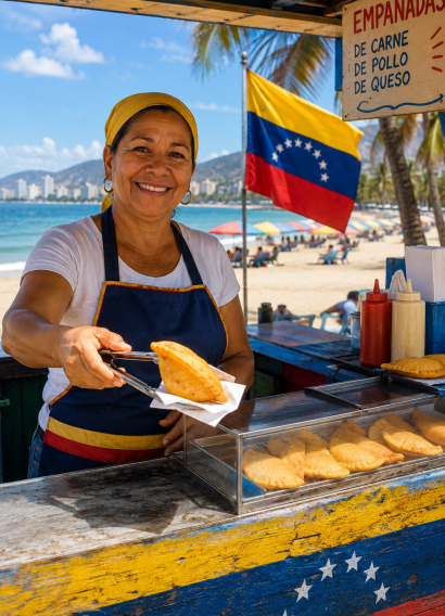 Trabajadora empanadas